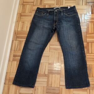 J.Lindeberg Denim Jonte Dark Blue Straight Jeans Size W34/L34